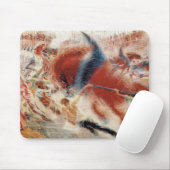 De stad rijst muismat (Met muis)