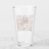 De stad Rises (door Umberto Boccioni) Glas (Achterkant)