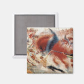 De stad Rises (door Umberto Boccioni) Magneet (Voorkant / Achterkant)