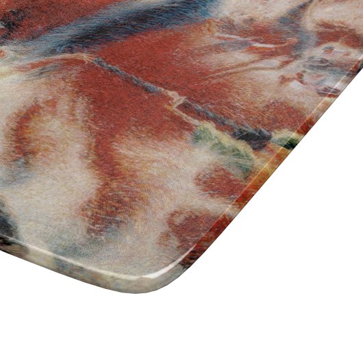 De stad Rises (door Umberto Boccioni) Snijplank (Hoek)