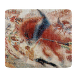 De stad Rises (door Umberto Boccioni) Snijplank