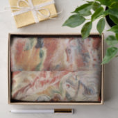 De stad Rises (door Umberto Boccioni) Tissuepapier (Geschenk)