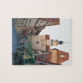 De stad Rothenburg, Duitsland Legpuzzel (Horizontaal)