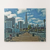 de stad San Francisco Legpuzzel (Horizontaal)
