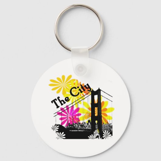 De stad: San Francisco Sleutelhanger (Voorkant)