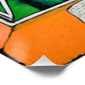 De stad Sangen, het Poster Jonathan Kis-Lev (Hoek)