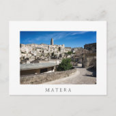 De stad Sassi di Matera Briefkaart (Voorkant)