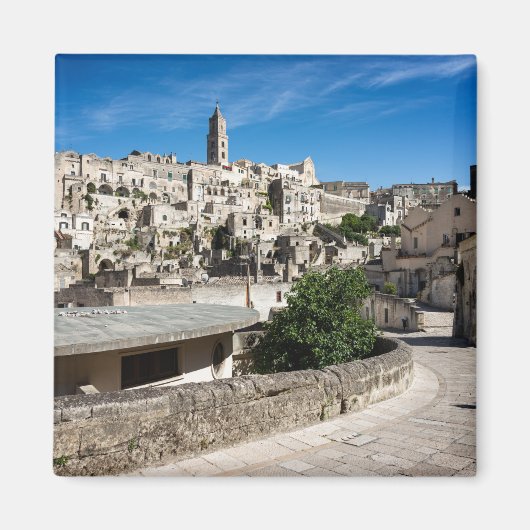 De stad Sassi di Matera Magneet (Voorkant)