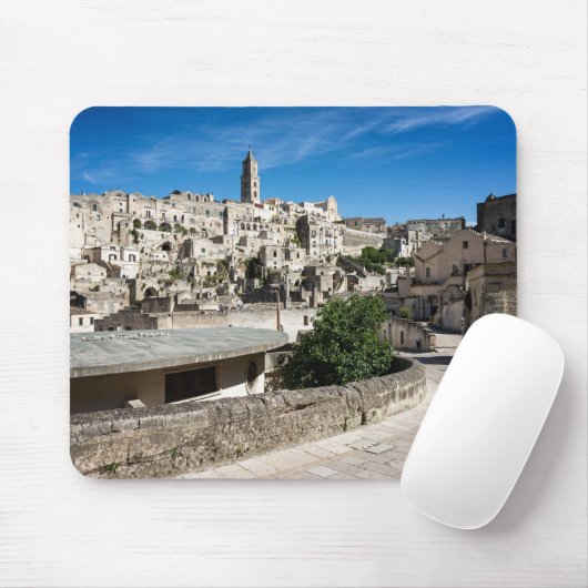 De stad Sassi di Matera Muismat (Met muis)