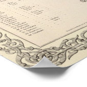 De stad Savannah Georgia Poster (Hoek)