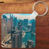 De stad sleutelhanger (Achterkant)