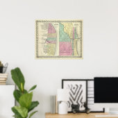 De stad St. Louis Missouri Poster (Thuiskantoor)