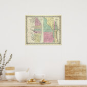 De stad St. Louis Missouri Poster (Keuken)