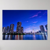 De stad Tokio Poster (Voorkant)