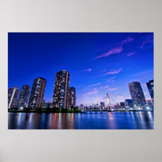 De stad Tokio Poster