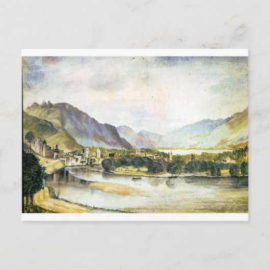 De stad Trento door Albrecht Durer Briefkaart (Voorkant)