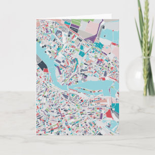 De stad van Amsterdam Kaart