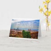 De stad van Barcelona Kaart (Gele Bloem)