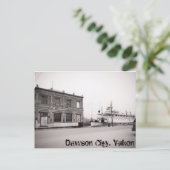 De Stad van Dawson, Yukon Briefkaart (Staand voorkant)