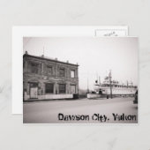 De Stad van Dawson, Yukon Briefkaart (Voorkant / Achterkant)