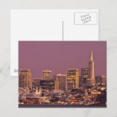 De stad van de baai briefkaart (Voorkant / Achterkant)