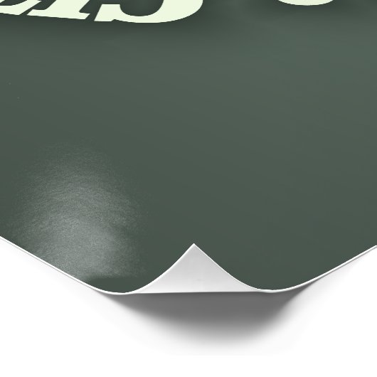 De stad van de rotsen (CLB) Perfect Poster (Hoek)