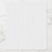 De stad van de wijn, Wit Wijn Etiket (Enkel label)