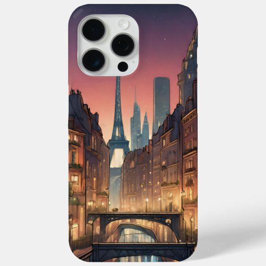 De stad van dromen Case-Mate iPhone case (Achterkant)