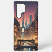 De stad van dromen samsung galaxy hoesje (Achterkant)