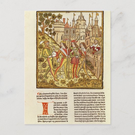 De stad van God en de stad van deze eeuw Briefkaart (Voorkant)