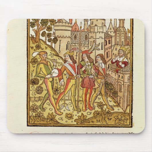 De stad van God en de stad van deze eeuw Muismat (Voorkant)