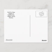 De Stad van Hartford van de Dagen van de Briefkaart (Achterkant)