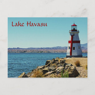 De Stad van Havasu van het meer, Arizona Briefkaart