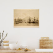 De Stad van Hobart Poster (Keuken)