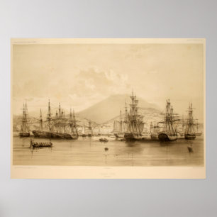 De Stad van Hobart Poster