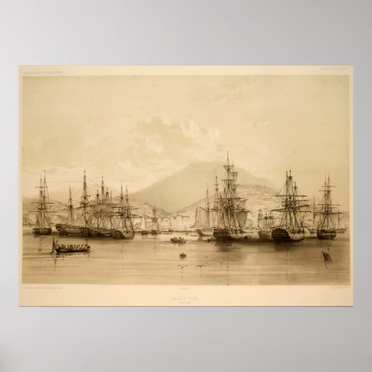 De Stad van Hobart Poster (Voorkant)