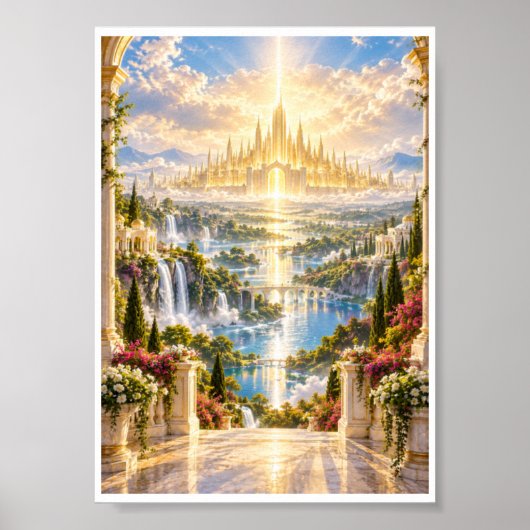 De Stad van Licht Poster (Voorkant)