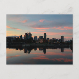 De Stad van Montreal Briefkaart