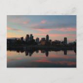 De Stad van Montreal Briefkaart (Voorkant)