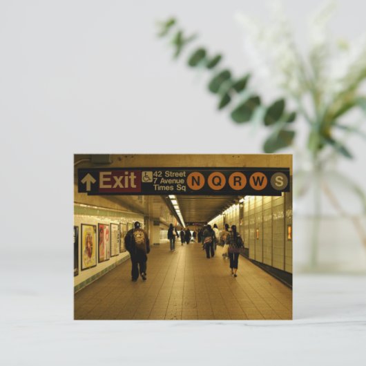 De Stad van New York Briefkaart (Staand voorkant)