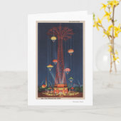 De Stad van New York, NY - de Sprong van het Kaart (Gele Bloem)