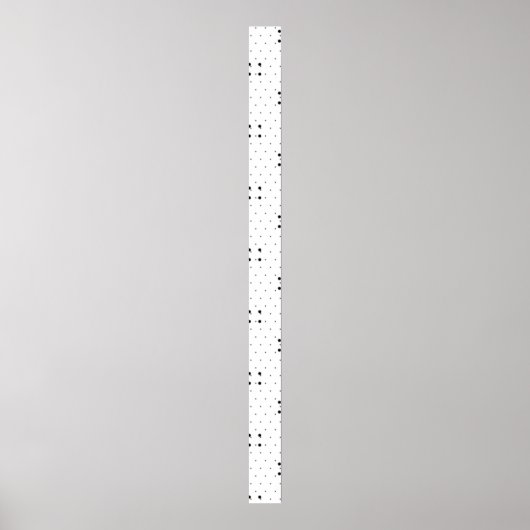 De stad van wijn, Wit voetstuk bord Poster (Voorkant)