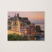 De stad Vernazza in de avond, Cinque Legpuzzel (Horizontaal)