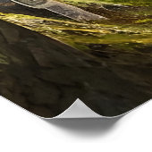 De stad Viking door het zee | AI Art Poster (Hoek)