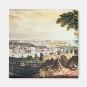 De stad Washington van buiten de marine Magneet