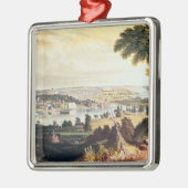 De stad Washington van buiten de marine Metalen Ornament (Links)