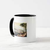 De stad Washington van buiten de marine Mok (Voorkant links)