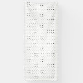 De stad wijn, White Banner (Verticaal)