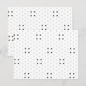 De stad Wijn, White Briefkaart (Voorkant / Achterkant)
