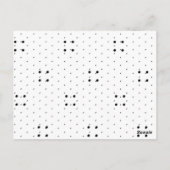 De stad Wijn, White Briefkaart (Achterkant)